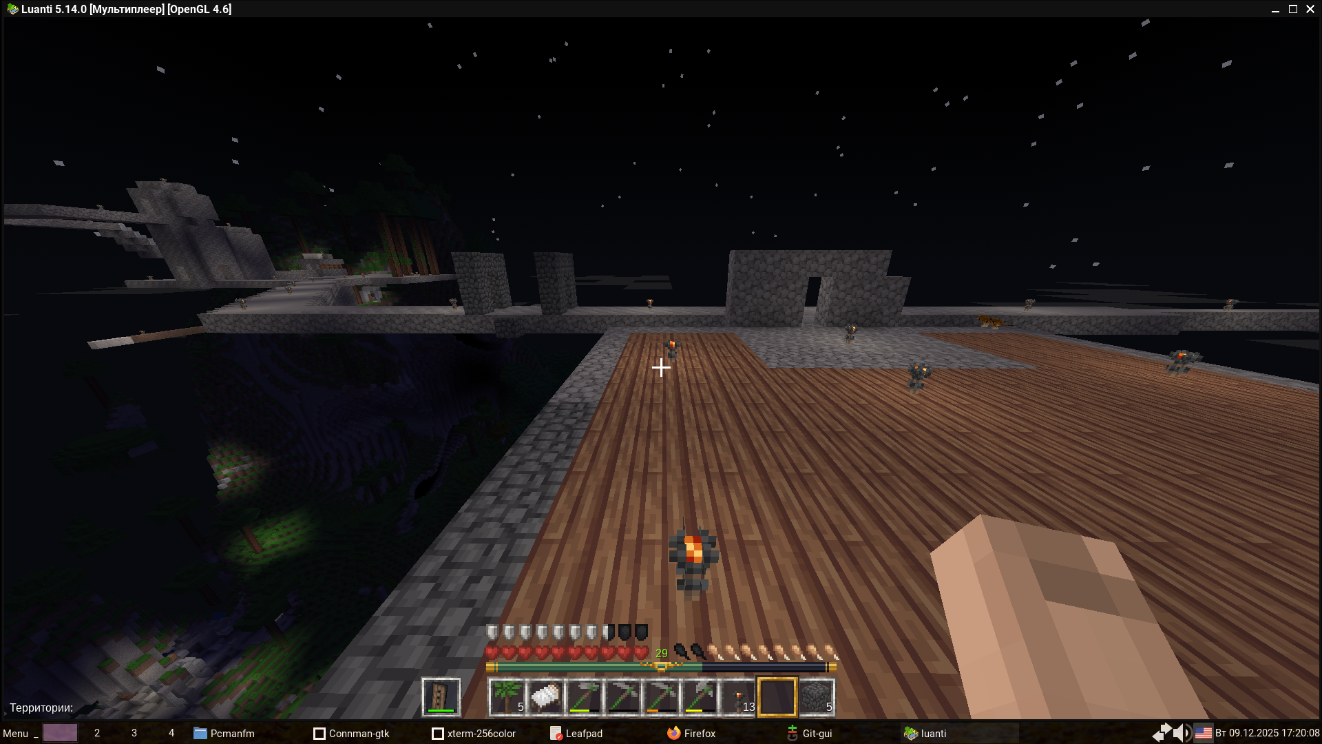 Вид с доп. части